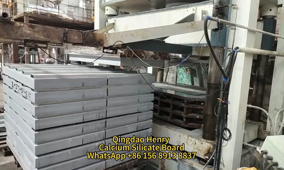 Calcium Silicate Board Pressing Process | Hydraulic Press Forming