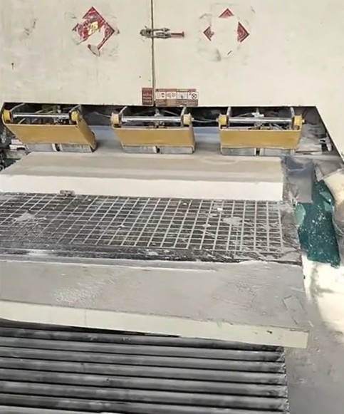 Calcium Silicate Board Sanding Process | Surface Finishing & Thickness Calibration