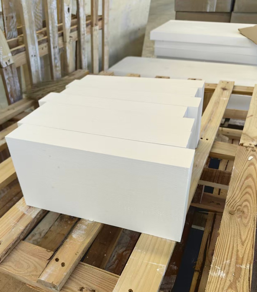 calcium silicate board 220kg/m3 surface detail close up