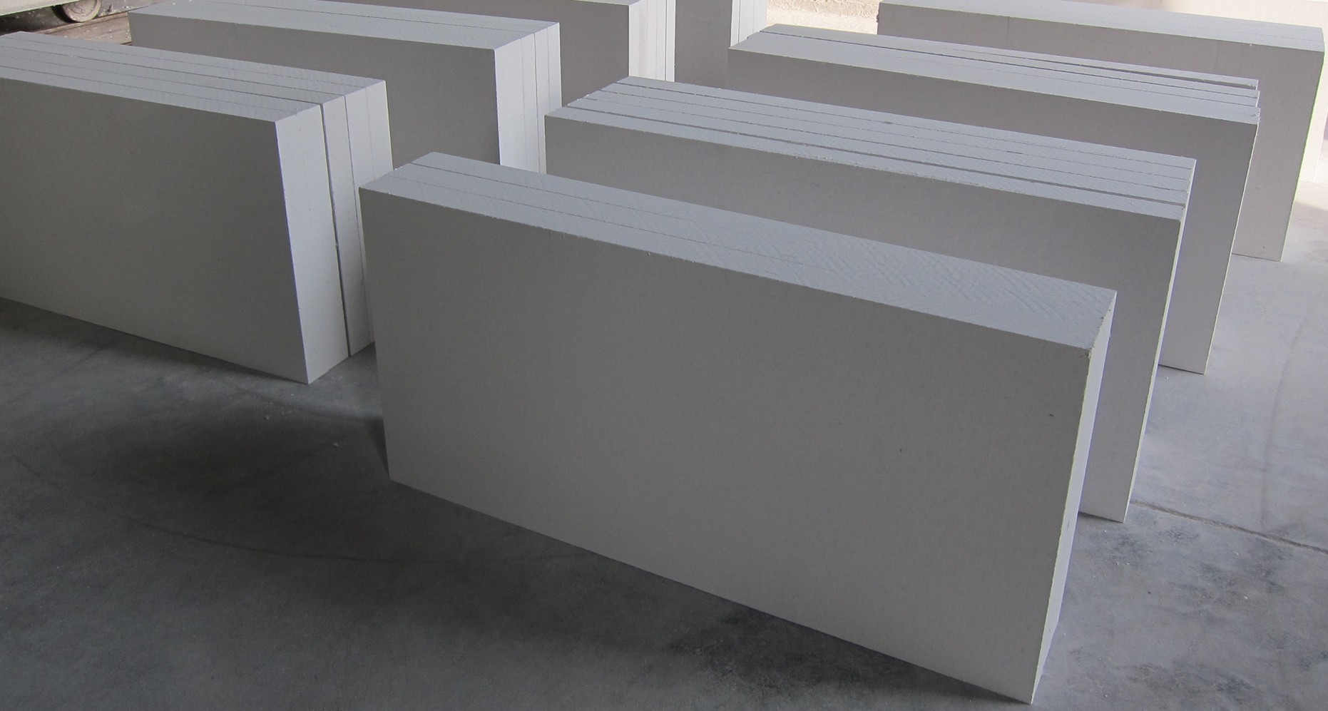 calcium silicate board 270kg/m3 surface detail close up