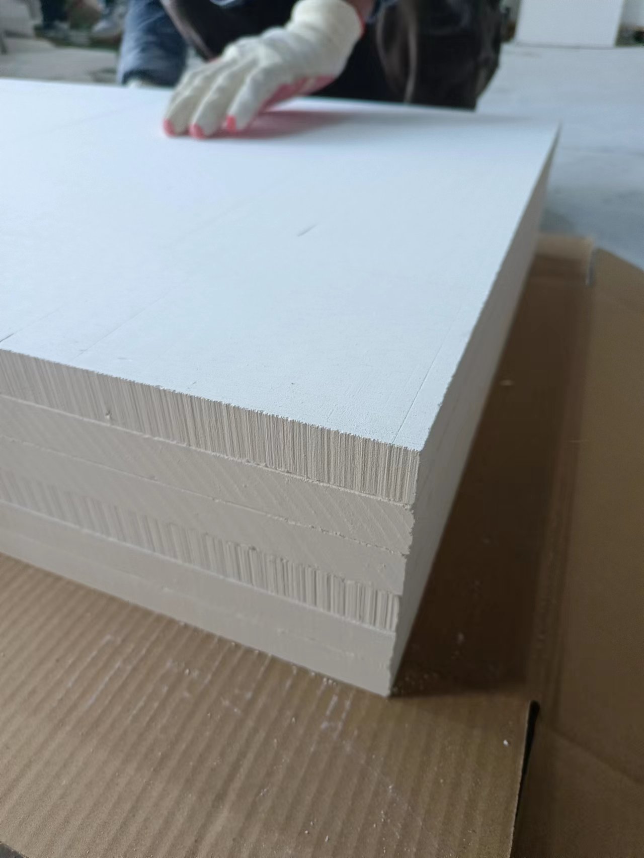 Calcium silicate board 220 kg/m3 for chimney insulation