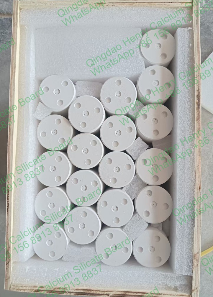 Rumibord T/4720-L14Z Calciumsilikat Bauteile in Sperrholzkiste fuer den Export verpackt